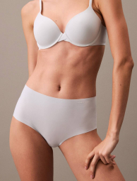 Бесшовные трусики брифы Calvin Klein с высокой посадкой 1159835983 (Серый L)