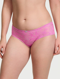 Кружевные трусики чики Victoria's Secret 1159836446 (Розовый L)