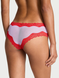 Жіночі сітчасті трусики чики Victoria's Secret 1159836930 (бузковий S)