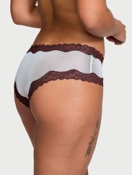 Жіночі сітчасті трусики чіки Victoria's Secret 1159836959 (Блакитний XS)