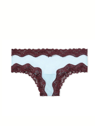 Жіночі сітчасті трусики чіки Victoria's Secret 1159836959 (Блакитний XS)