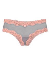 Женские сетчатые трусики чики Victoria's Secret 1159837231 (Оранжевый S)