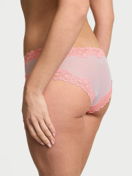 Женские сетчатые трусики чики Victoria's Secret 1159837504 (Оранжевый XS)
