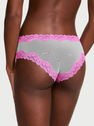 Женские сетчатые трусики чики Victoria's Secret 1159837503 (Розовый XS)