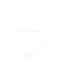 Сетчатые трусики чики Victoria's Secret Pink с вышивкой 1159837613 (Белый S)