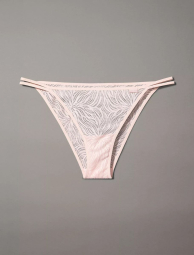 Женские сетчатые трусики Calvin Klein танга 1159837769 (Розовый L)