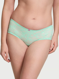 Кружевные трусики чики Victoria's Secret 1159837940 (Бирюзовый XL)