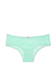 Кружевные трусики чики Victoria's Secret 1159837940 (Бирюзовый XL)