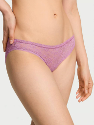 Кружевные трусики бикини Victoria's Secret 1159838096 (Розовый L)