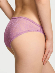 Кружевные трусики бикини Victoria's Secret 1159838096 (Розовый L)