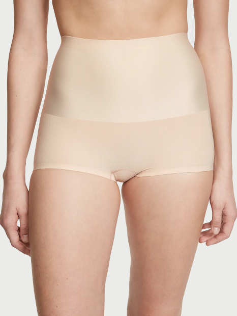 Стягуючі трусики-шортики Victoria's Secret 1159831678 (Бежевий L)