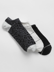 Набор носков GAP 1159761275 (Черный/Серый, One Size)
