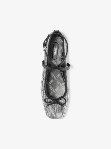 Женские кожаные балетки Michael Kors 39 (8,5 US) 26 см Черный 1159832262