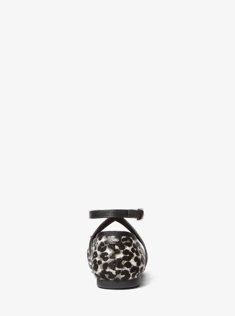 Женские балетки Michael Kors с леопардовым принтом 37 (7 US) 24 см Разные цвета 1159832525
