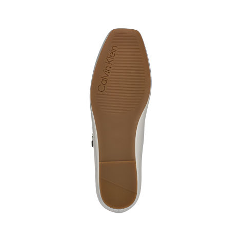 Шкіряні балетки Emery Calvin Klein 39,5 (9 US) 26,3 см Сріблястий 1159834241