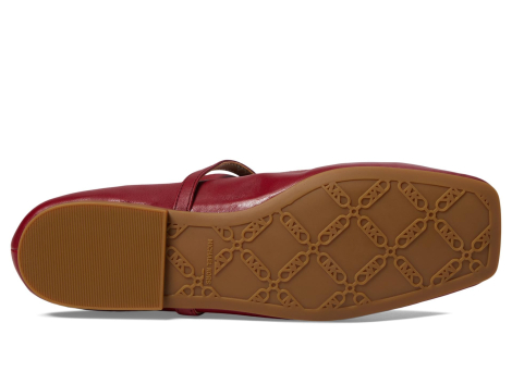 Женские кожаные балетки Michael Kors 38,5 (8 US) 24,5 см Бордовый 1159835614