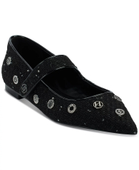 Женские балетки Karl Lagerfeld Paris 38,5 (8 US) 25 см Черный 1159835065