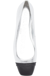Жіночі балетки Zofia Karl Lagerfeld Paris 39 (8,5 US) 26 см Сріблястий 1159837130