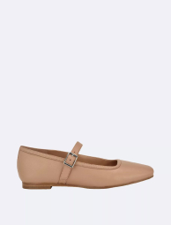 Кожаные балетки Greto Calvin Klein 39 (8,5 US) 25,5 см Бежевый 1159837522