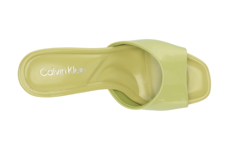 Женские лакированные босоножки TOVEN Calvin Klein на каблуке 1159803677 (Зеленый, 40)