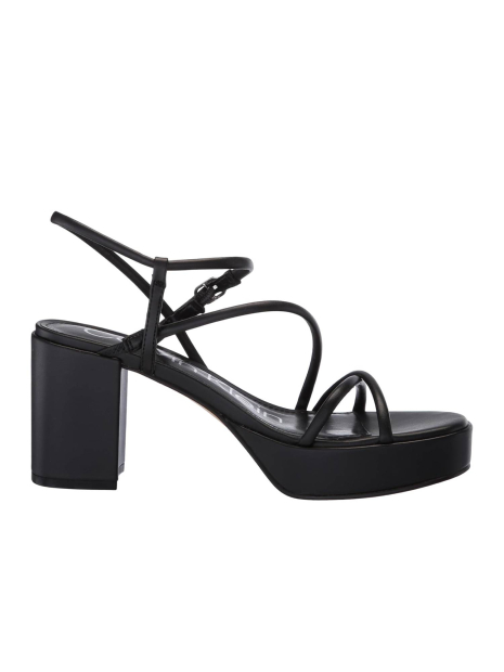 Женские босоножки Lilana Calvin Klein на каблуке 39 (8,5 US) 25,5 см Черный 1159835088