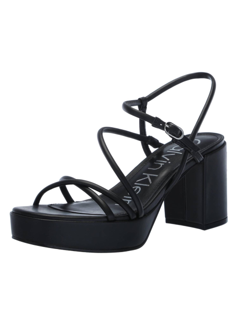 Женские босоножки Lilana Calvin Klein на каблуке 39 (8,5 US) 25,5 см Черный 1159835088