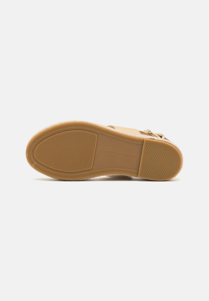 Женские босоножки Tommy Hilfiger на платформе 41 (9,5 US) 26,3 см Бежевый 1159835585