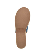 Жіночі босоніжки Zakki Espadrille GUESS на танкетці 39,5 (9 US) 25,5 см Синій/Коричневий 1159834199