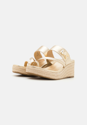 Женские босоножки Jilly Michael Kors на танкетке 40,5 (9,5 US) 26 см Золотистый 1159835054