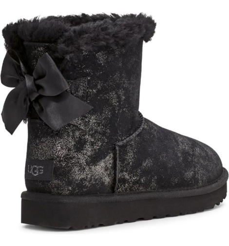 Женские угги UGG на подкладке из искусственного меха 1159795477 (Черный, 40)