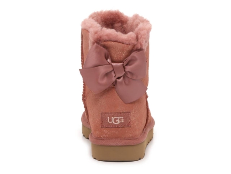 Женские угги UGG на подкладке из меха 1159796217 (Розовый, 40)