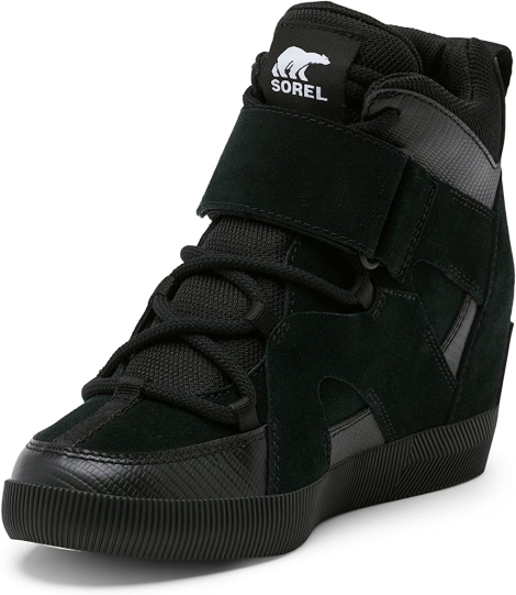 Женские ботинки на танкетке Out N About™ Sport Wedge от SOREL 1159796309 (Черный, 39,5)