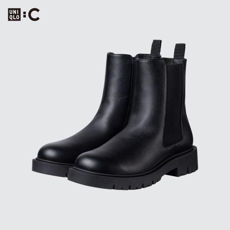 Женские ботинки челси Comfeel Touch UNIQLO 1159797629 (Черный, 39)