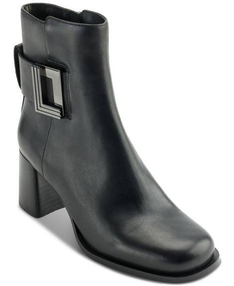 Женские кожаные ботинки Pomona Karl Lagerfeld Paris 1159806668 (Черный, 38)