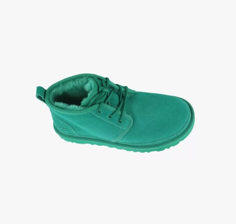 Женские ботинки UGG с мехом 1159809923 (Зеленый, 38)