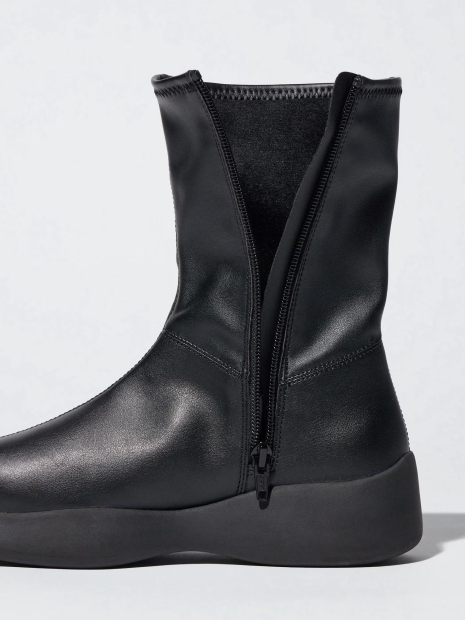 Жіночі черевики Stretch Boots UNIQLO 40 (8,5 US) 26,5 см Чорний 1159818991