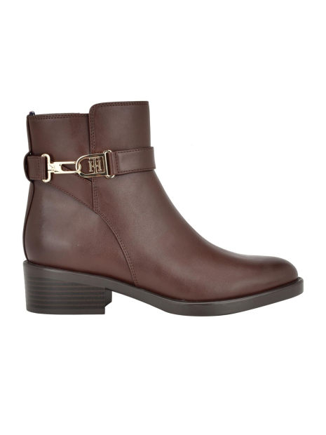 Женские ботинки Tommy Hilfiger с логотипом 40 (9 US) 26,3 см Коричневый 1159832203