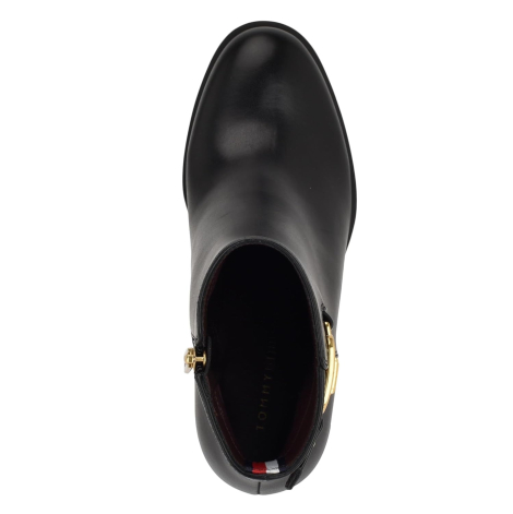 Женские ботинки Tommy Hilfiger с логотипом 40 (9 US) 26 см Черный 1159832872