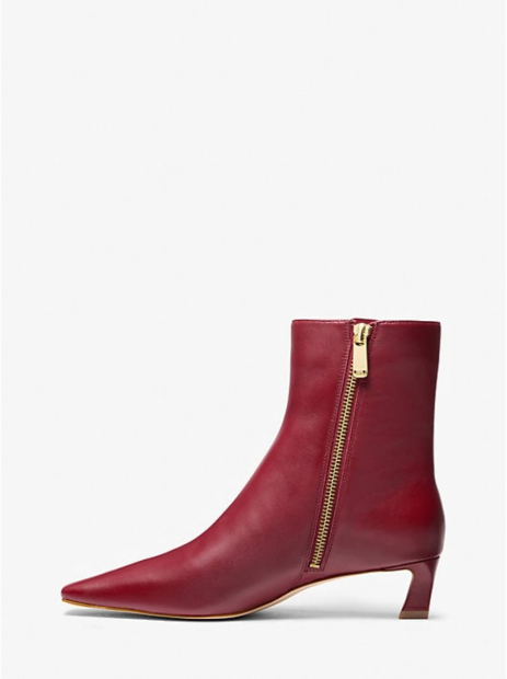 Женские кожаные ботильоны от Michael Kors 36 (6 US) 25 см Красный 1159836551