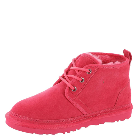 Женские ботинки Neumel UGG с мехом 37 (6 US) 23,5 см Розовый 1159834020