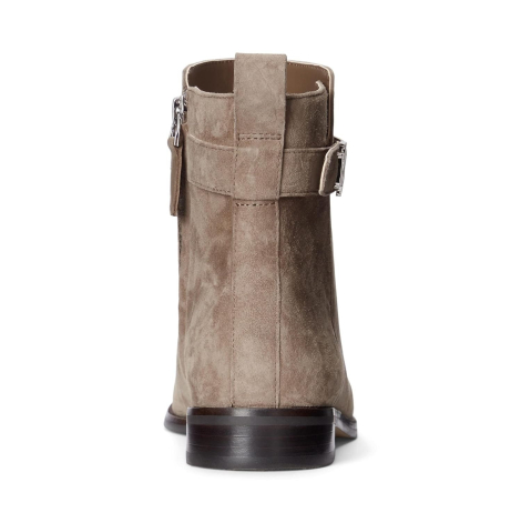 Жіночі замшеві черевики Ralph Lauren 36,5 (6 US) 23,5 см Коричневий 1159835141