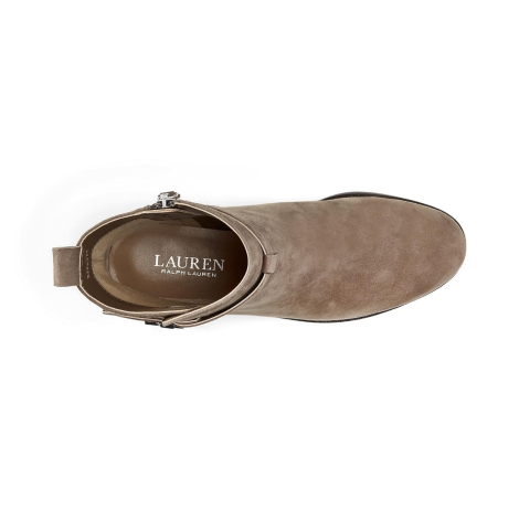 Жіночі замшеві черевики Ralph Lauren 36,5 (6 US) 23,5 см Коричневий 1159835141