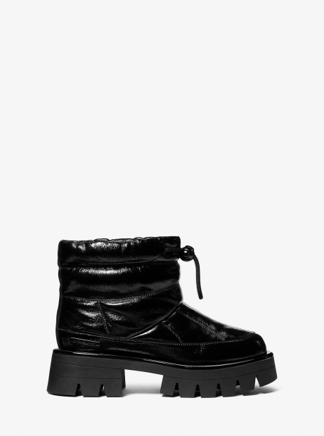 Кожаные ботинки Barton Michael Kors 37 (7 US) 24,5 см Черный 1159835462