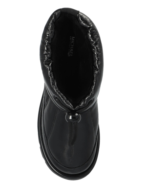 Кожаные ботинки Barton Michael Kors 40 (9 US) 26,5 см Черный 1159839035