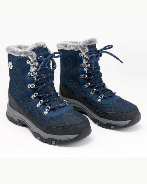 Водонепроницаемые ботинки Trego - Cold Blues Skechers 39 (9 US) 26 см Синий 1159835498