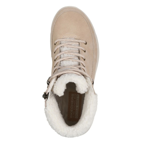 Женские ботинки Skechers замшевые 36,5 (6,5 US) 23,5 см Бежевый 1159837548