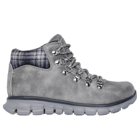 Жіночі черевики Skechers Synergy Plaid Mood 36 (6 US) 23 см Сірий 1159838015