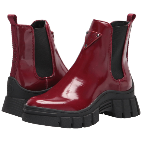 Женские ботинки Hestia GUESS челси 37 (6,5 US) 23,5 см Красный 1159838097