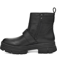 Женские кожаные водонепроницаемые ботинки UGG Ashton 1159796198 (Черный, 39)