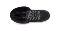 Жіночі замшеві черевики на шнурках KOOLABURRA by UGG з хутром 1159796833 (Чорний, 37)